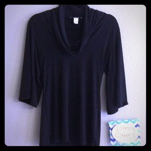 White House Black Market Cowl Top
